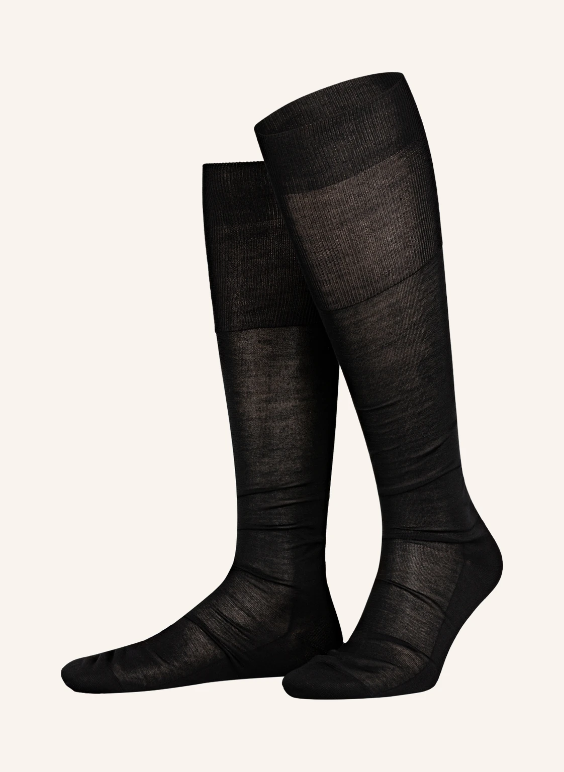FALKE Kniestrümpfe LUXURY NO. 4 aus Seide