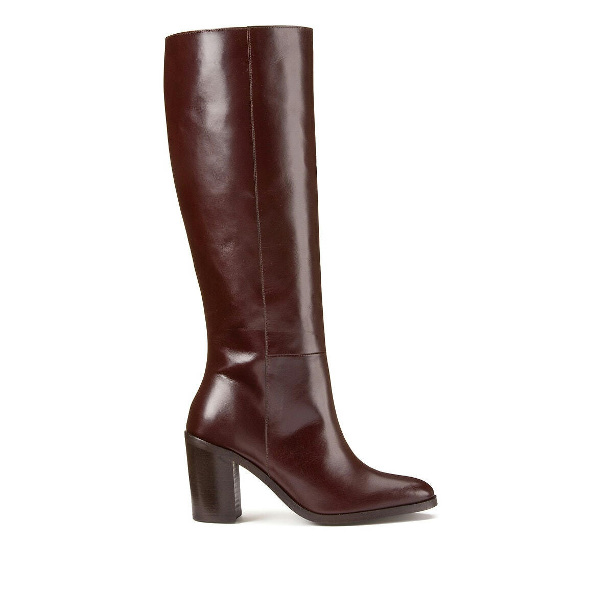 Bottes 70s Signature à talon, en cuir