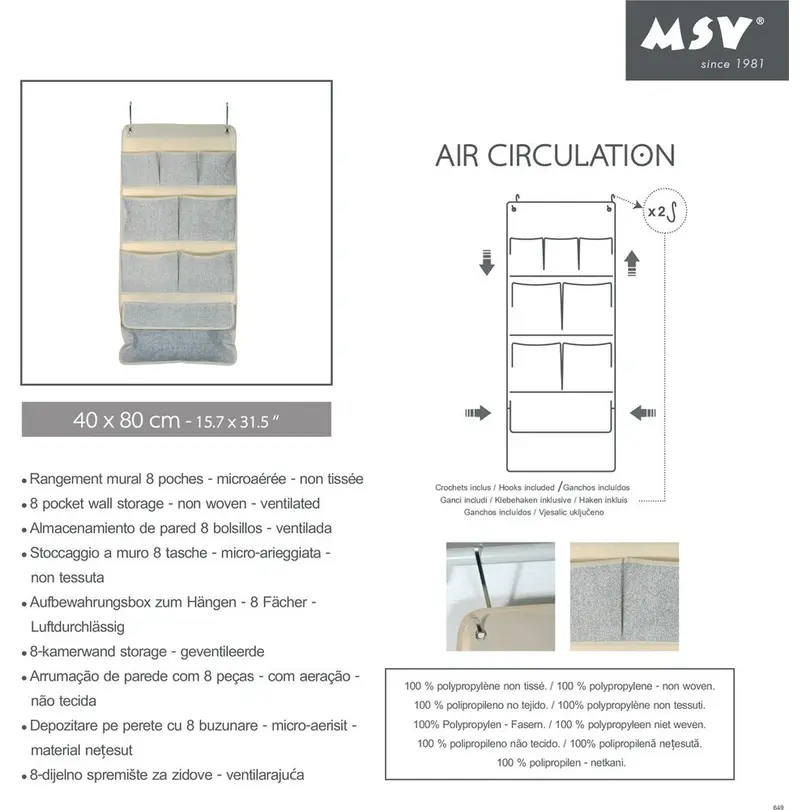 Hängeaufbewahrung MSV