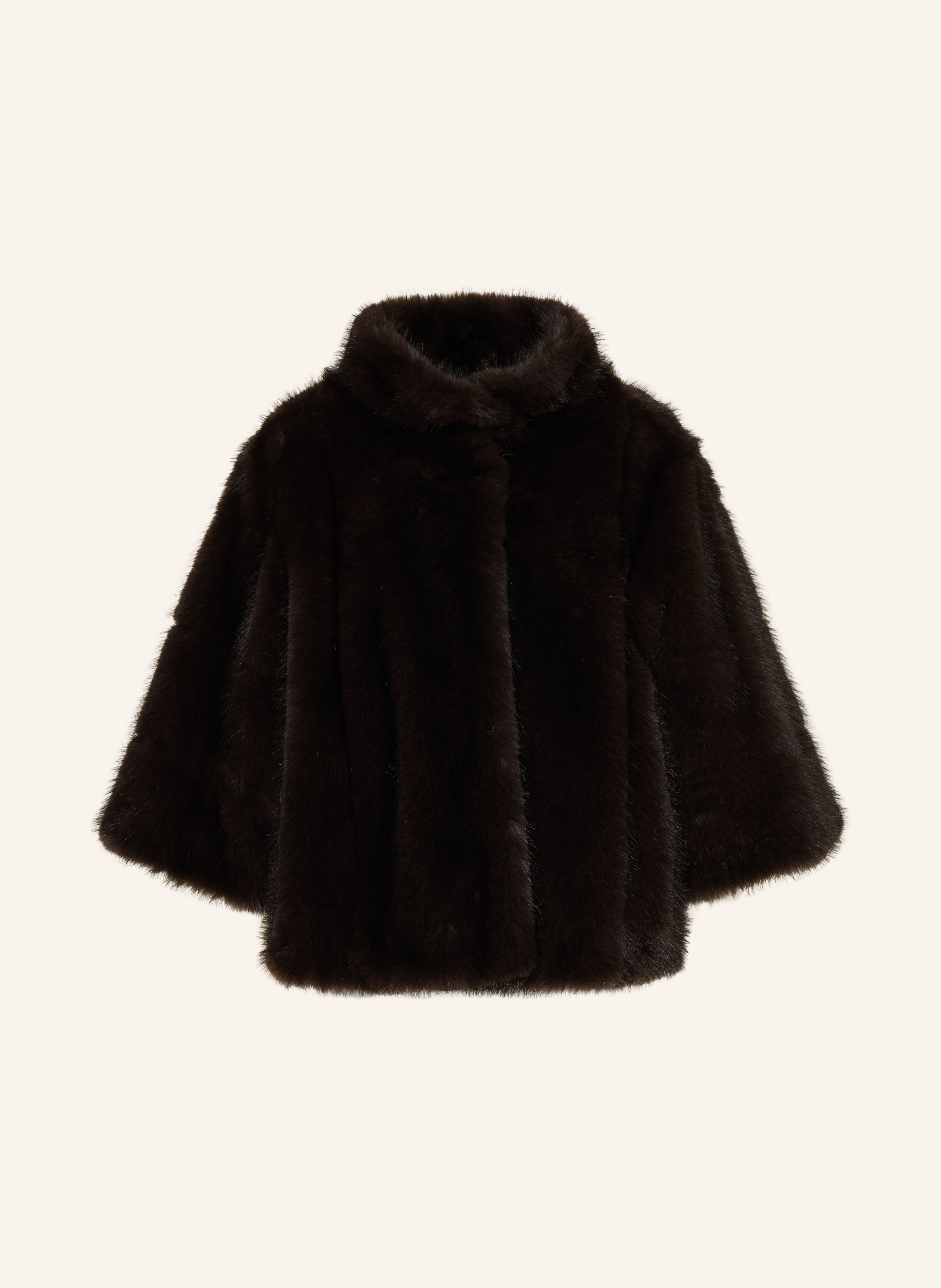 LUISA CERANO Kunstfell-Jacke mit 3/4-Arm