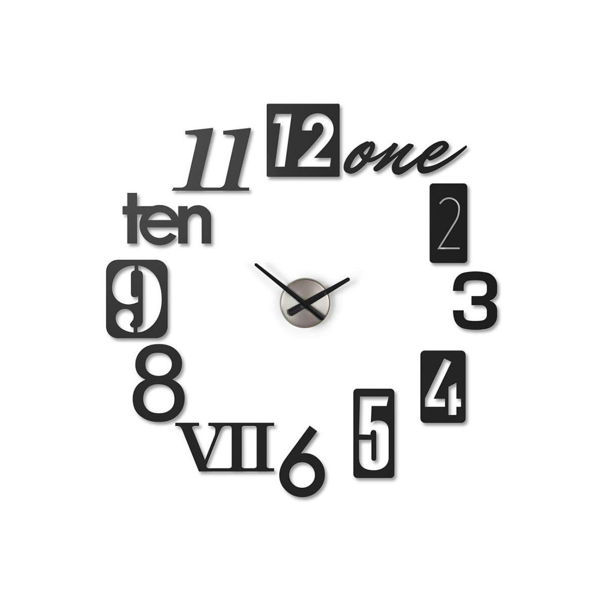 NUMBRA - Horloge Murale Design Numbra  - Umbra