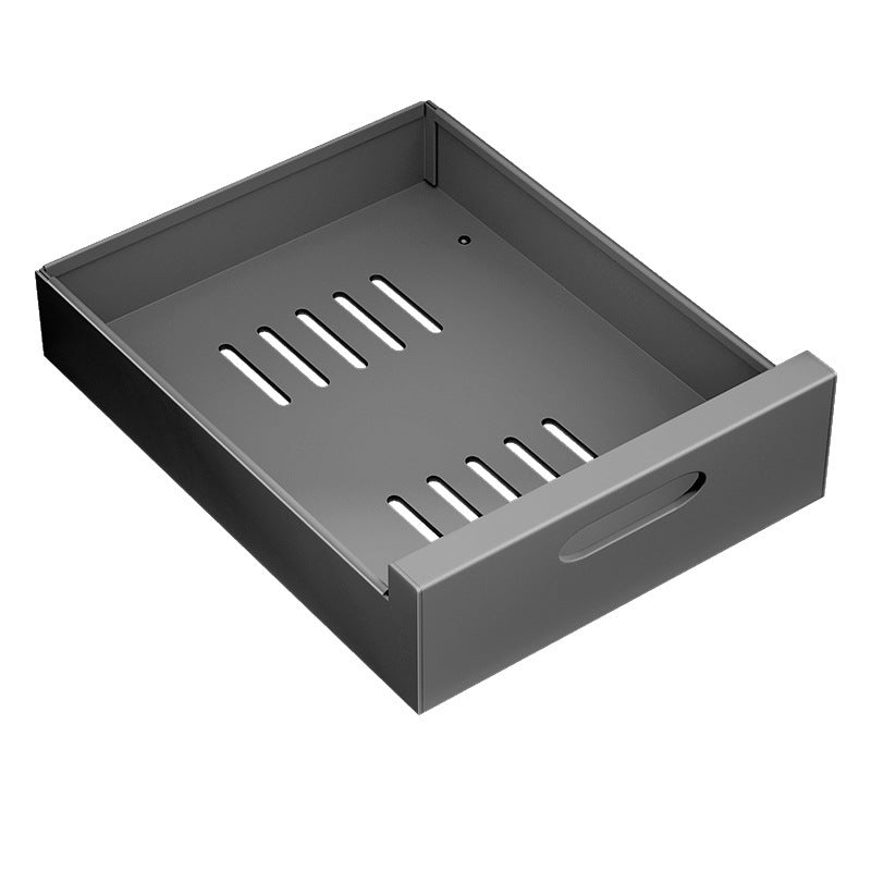XIVADA Keukenkast organizer - Schuiflade - Aluminium - 25 cm - Zwart
