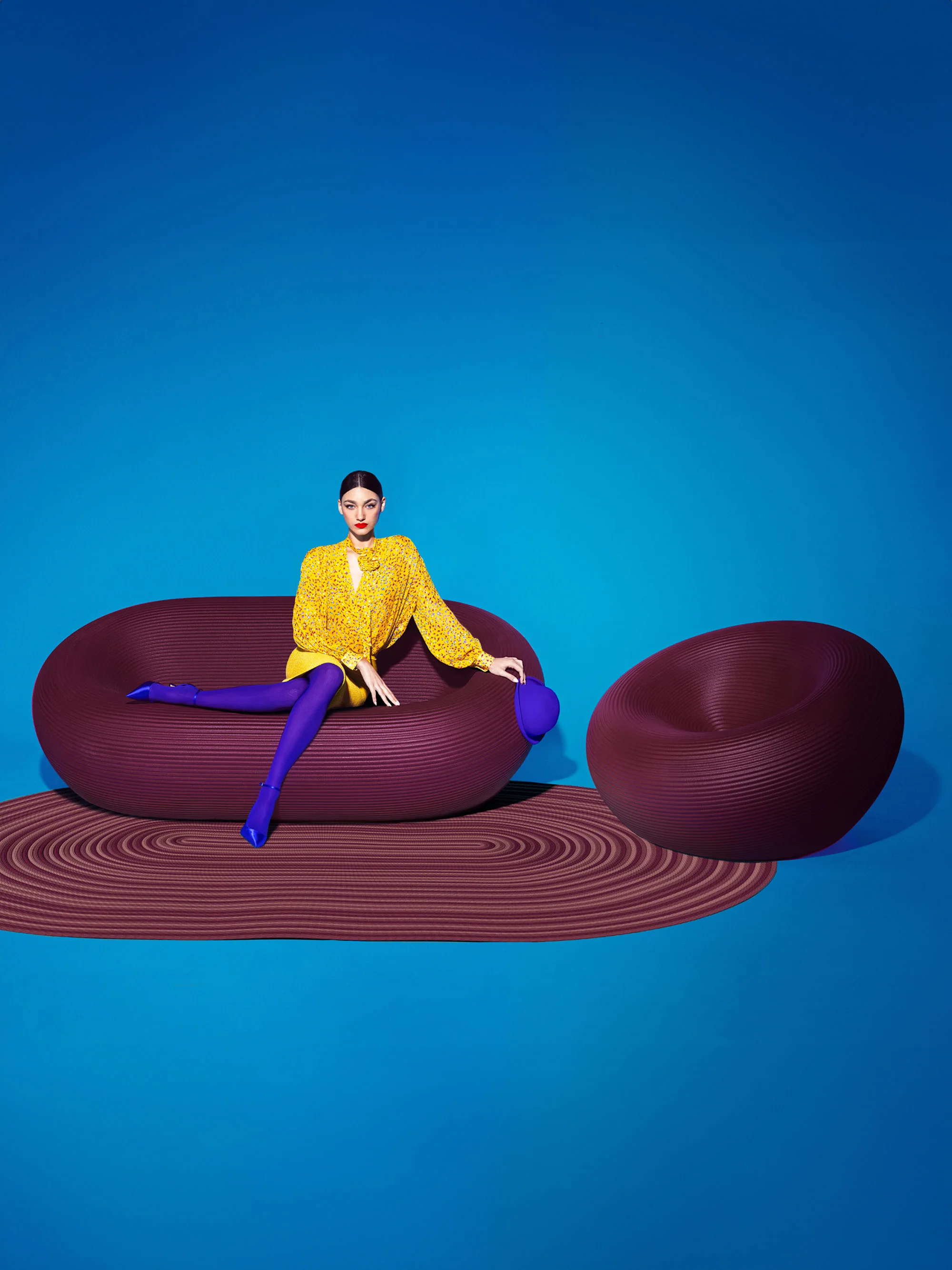 Garten-Sofa Nami (3-Sitzer)