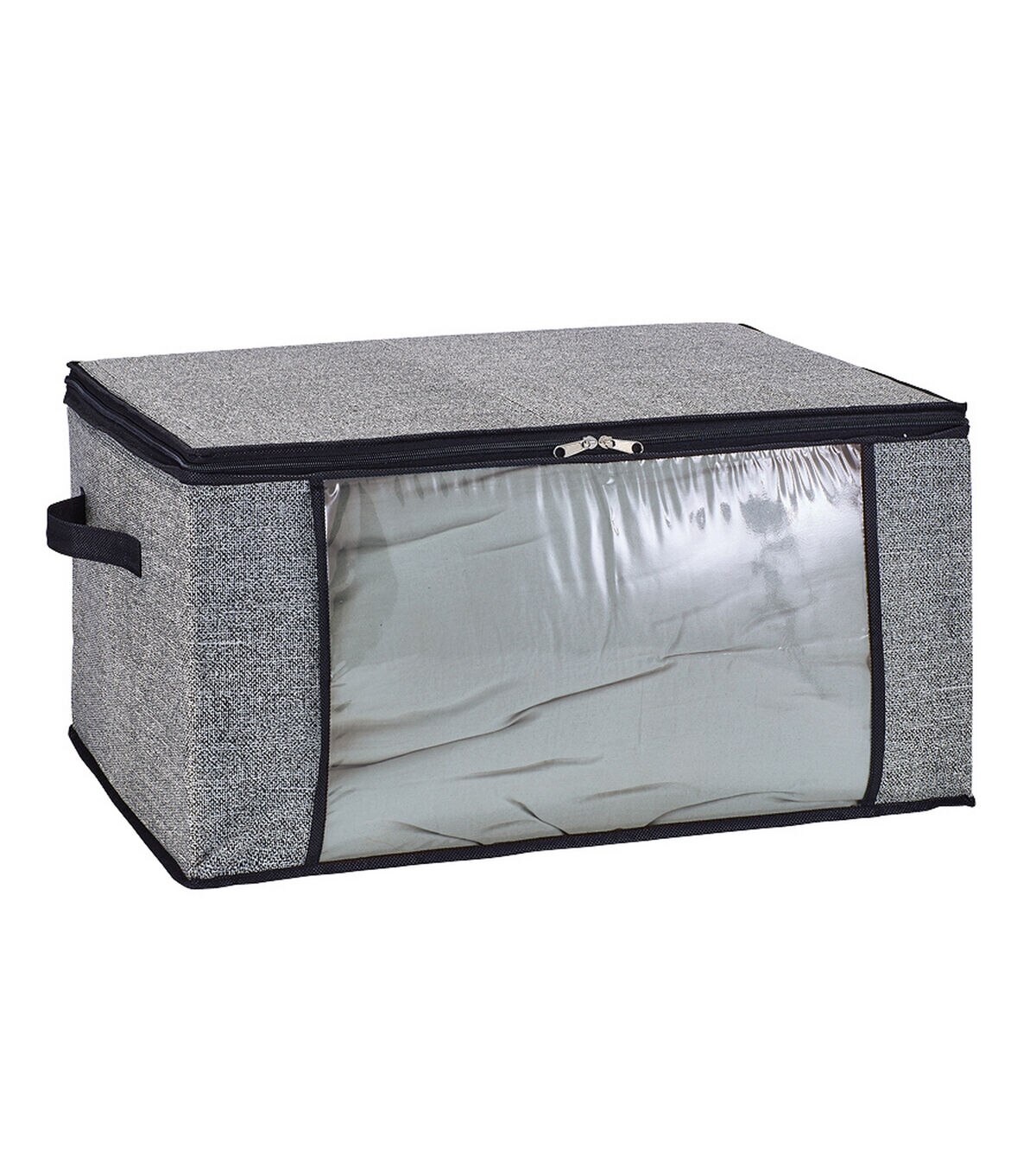 Simplify 24 x 18 Black Blanket Bag With Handle