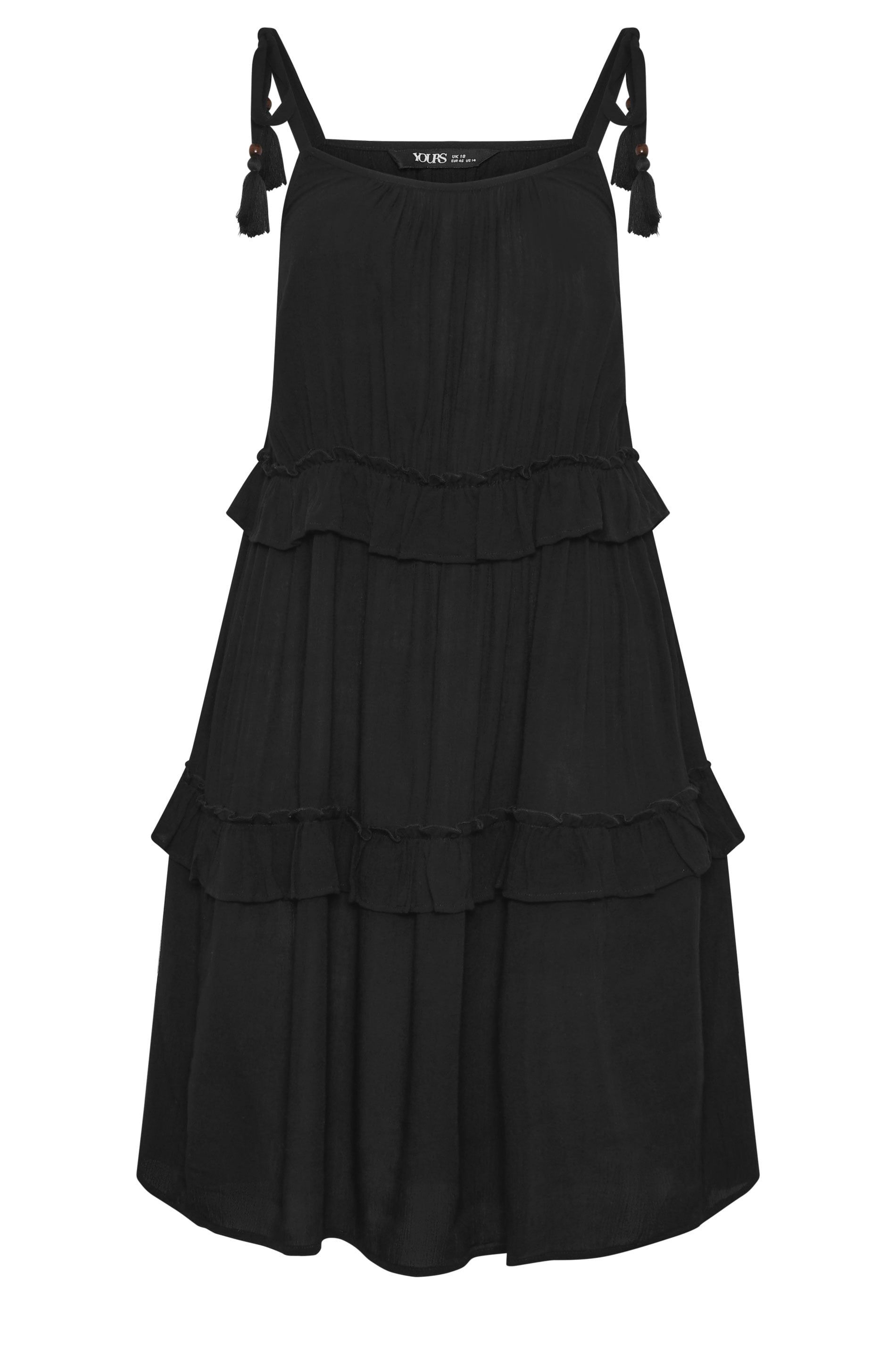 Yours Ruffle Throw On Dress