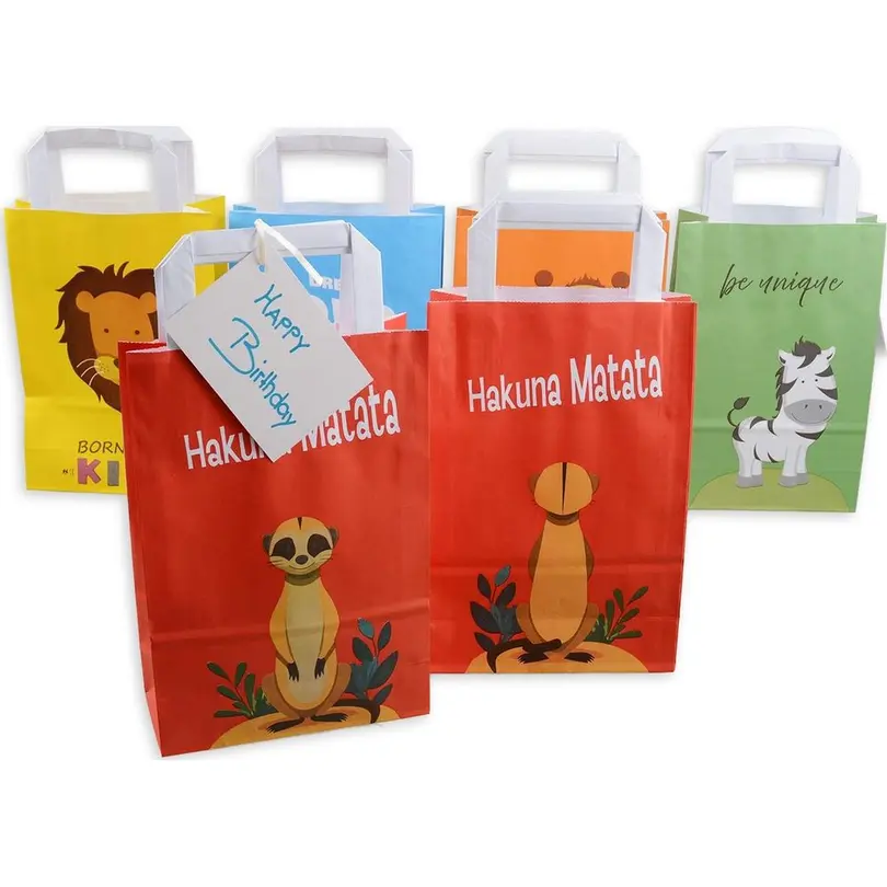 Geschenktüte 50er-Set Color Animal