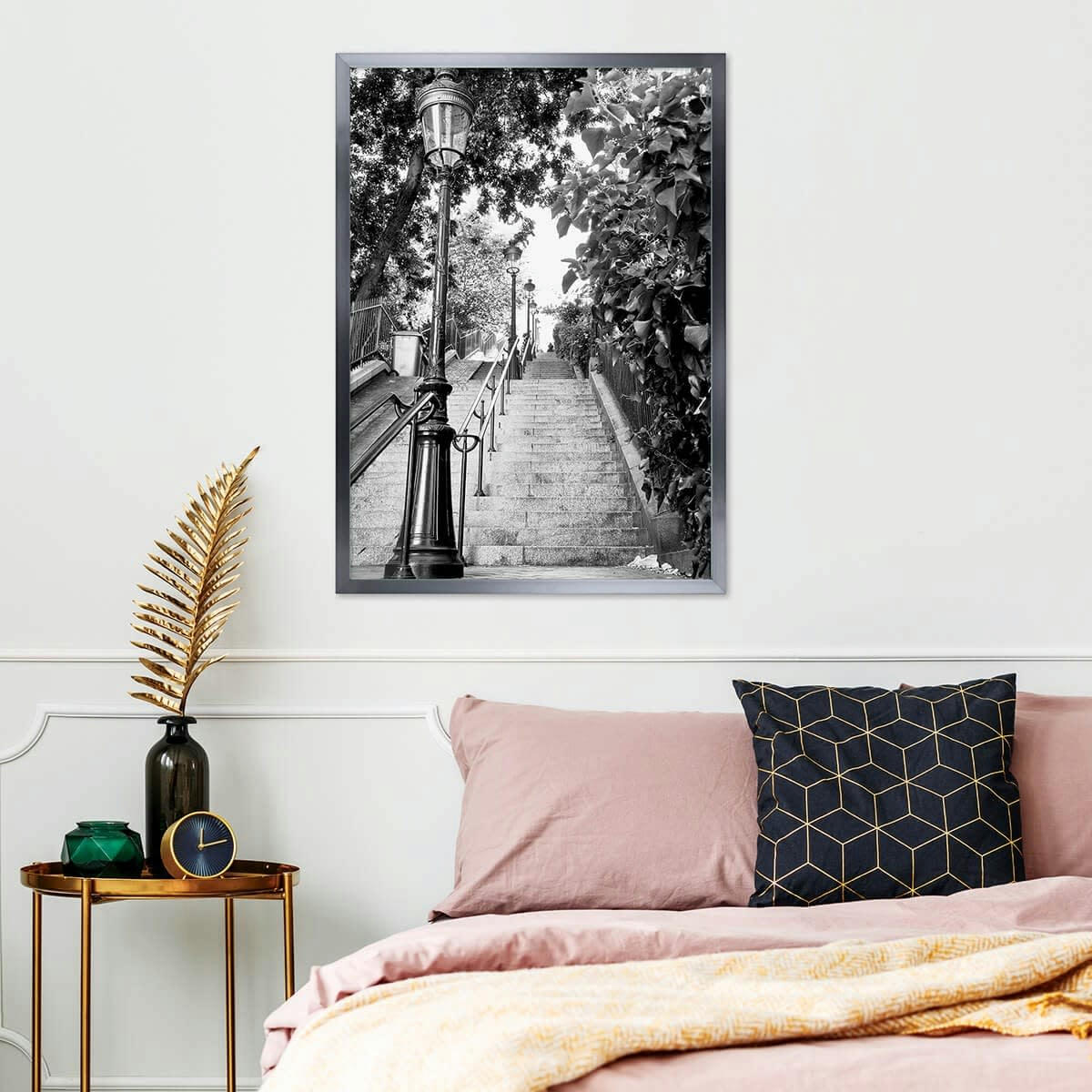 PRECIOUS - Cadre photo carbone 50x70 cm résine recyclée