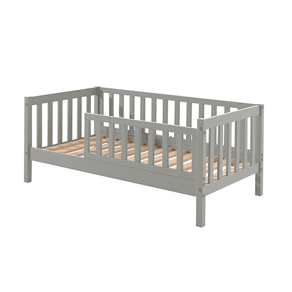 Lit 70x140 sommier inclus Vipack Tod - Gris
