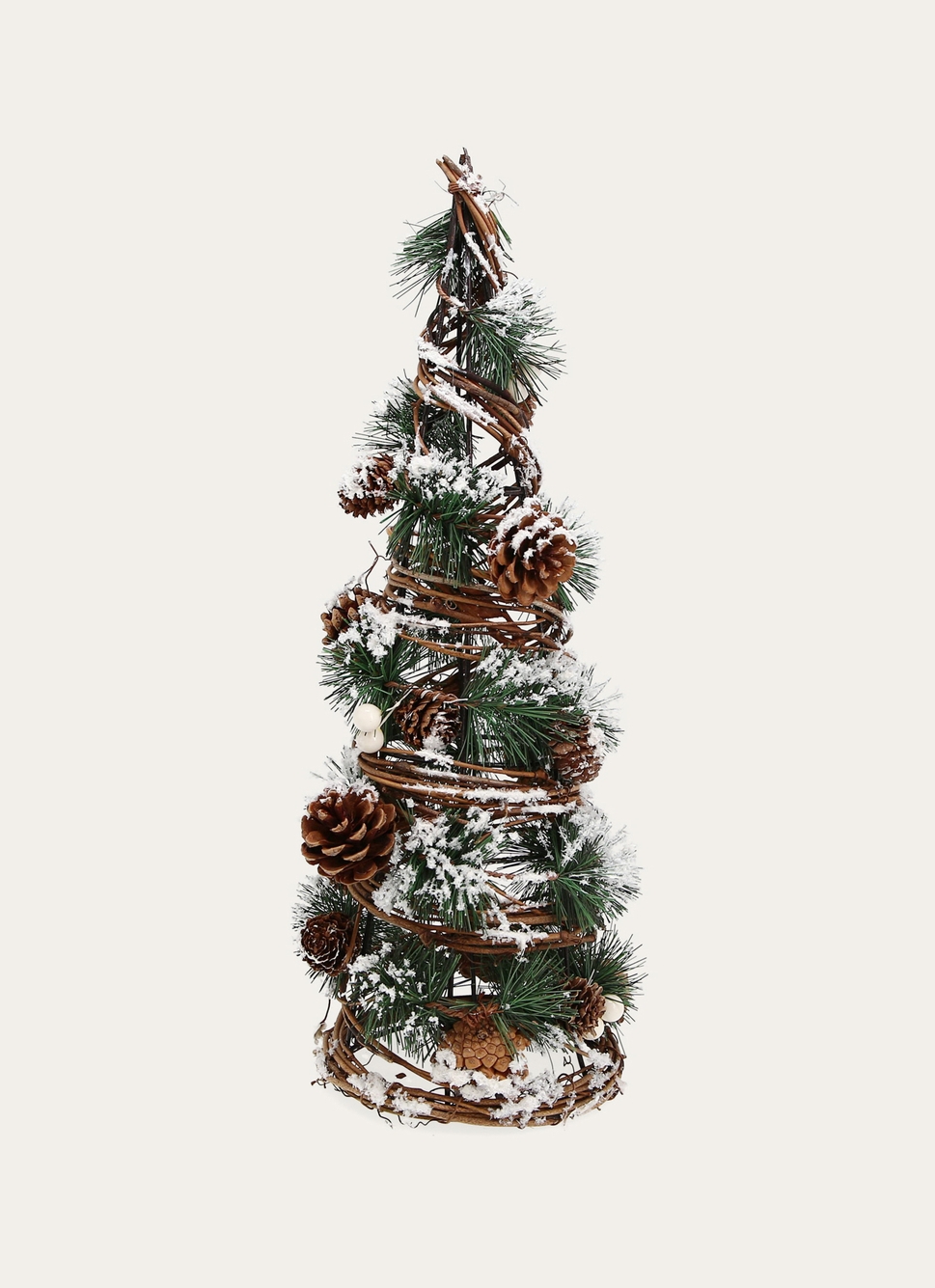 DÉCORATION DE NO&Euml;L SAPINMARRON