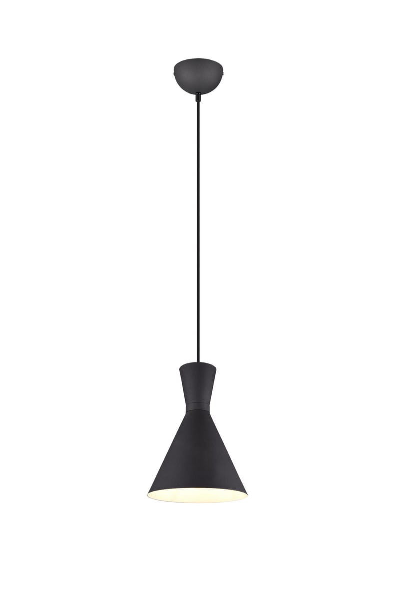 Lampa wisząca czarna ENZO 1xE27x28W wym: 150x20x20 cm RL