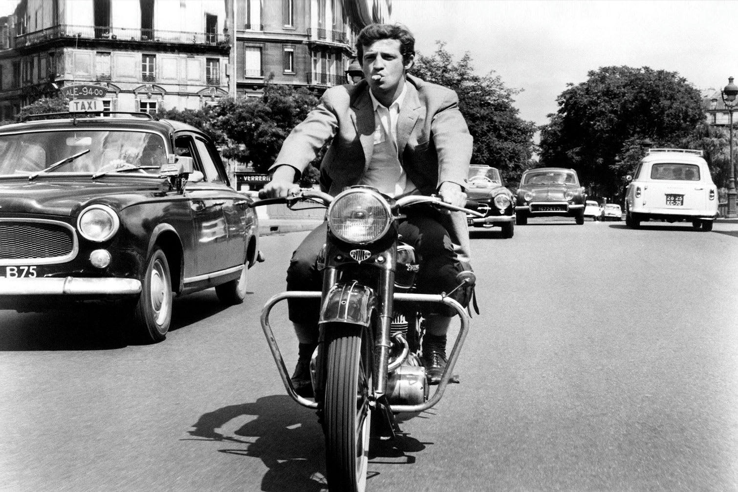 - Affiche paysage moutain paradise avec cadre noir 45x30cm