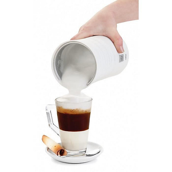 Mousseur à lait électrique - LACOR - 500W - 115ml - Blanc - 3 fonctions