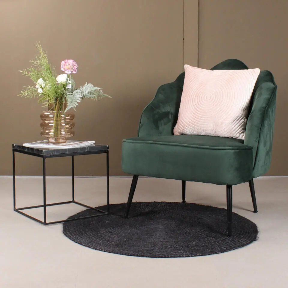 DS4U - Lindsey fauteuil - donkergroen