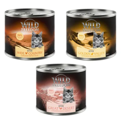 Wild Freedom Kitten Saver Pack 12 x 200g