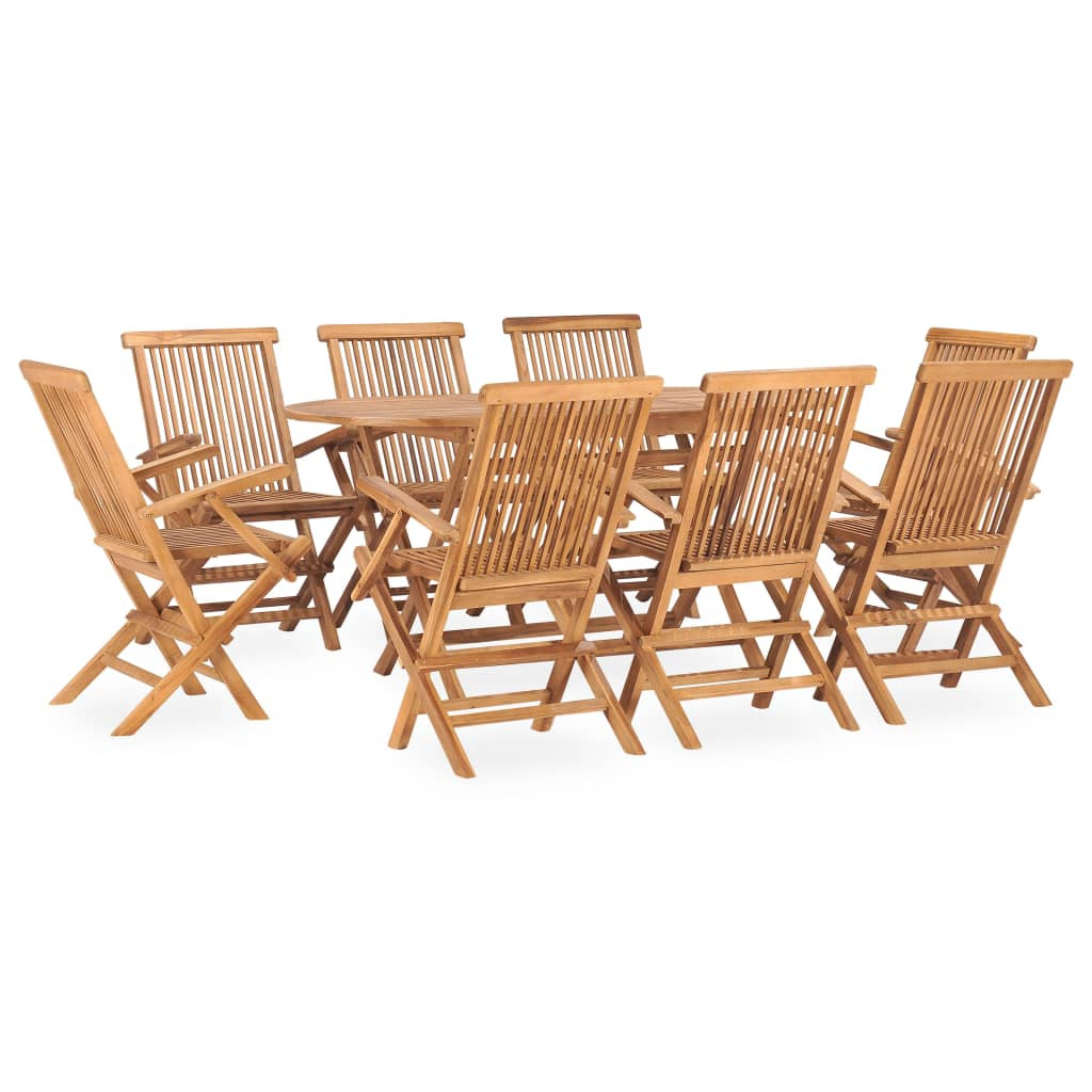 Zestaw mebli ogrodowych Brąz 160 x 80 x 75 cm Drewno tekowe With armrest