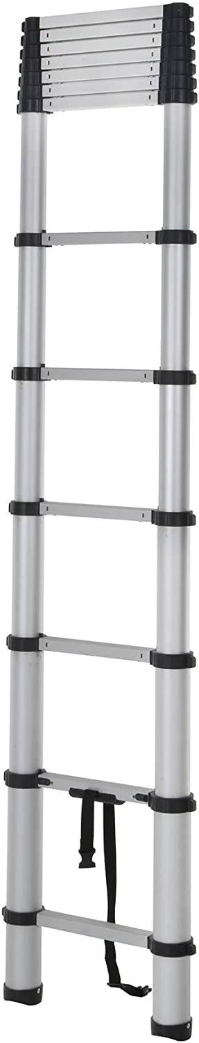 20313T1ASE SmartClose Telescoping Aluminum Ladder with Pinch-Free, Soft-Close Locking Mechanism (300-Pound Capacity, 12.5 ft. ladder with 16 ft. Max Reach) 16 Foot