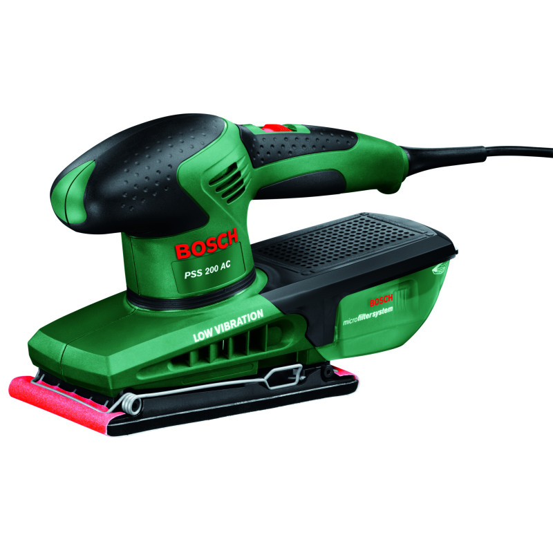 Ponceuse vibrante électrique PSS 200 AC 200 W BOSCH