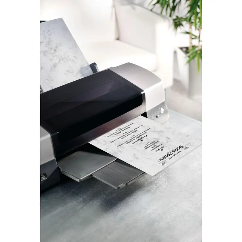 Büro-Notizblätter 100er-Set Marmorpapier