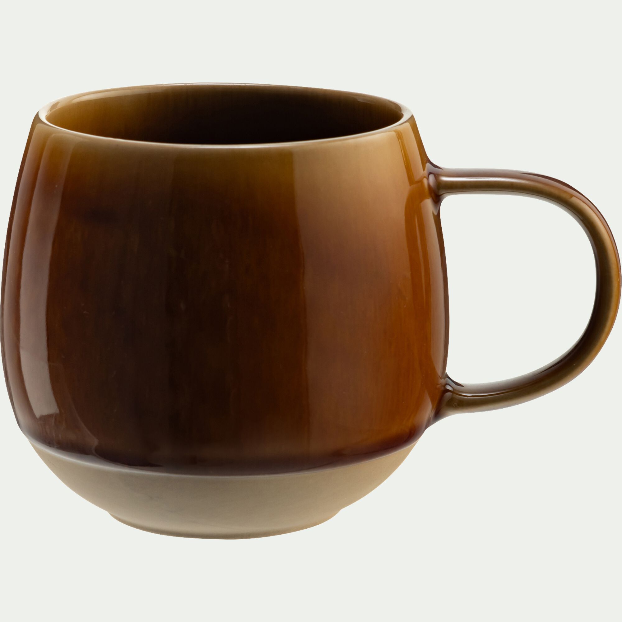 ERI - Mug avec anse en grès 47cl - brun rustrel
