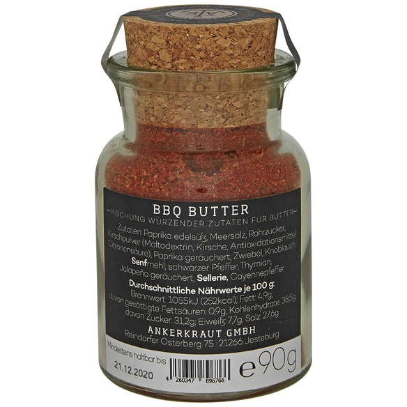 Grillgewürz, BBQ Butter, 90 g