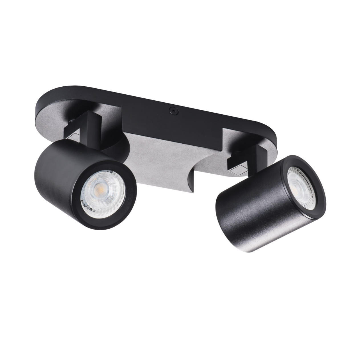 Spot listwa czarny LAURIN2xGU10x35W wym:11x22x7cm IP20 Kanlux