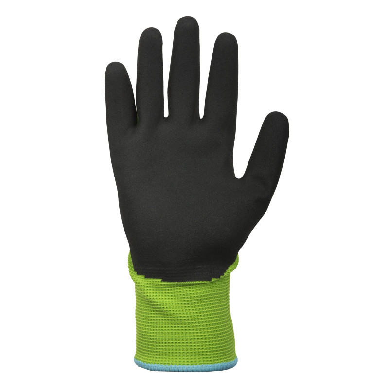 Paire de gants pour petits travaux verts taille 7 GERIN