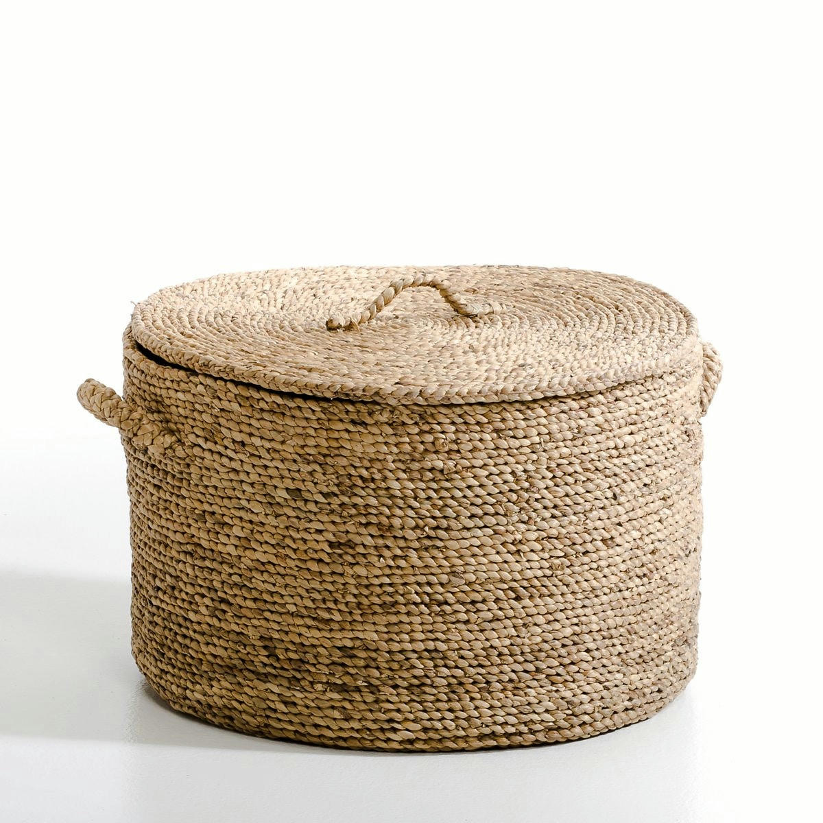 Panier rond jacinthe d'eau H36,5 cm, Lian