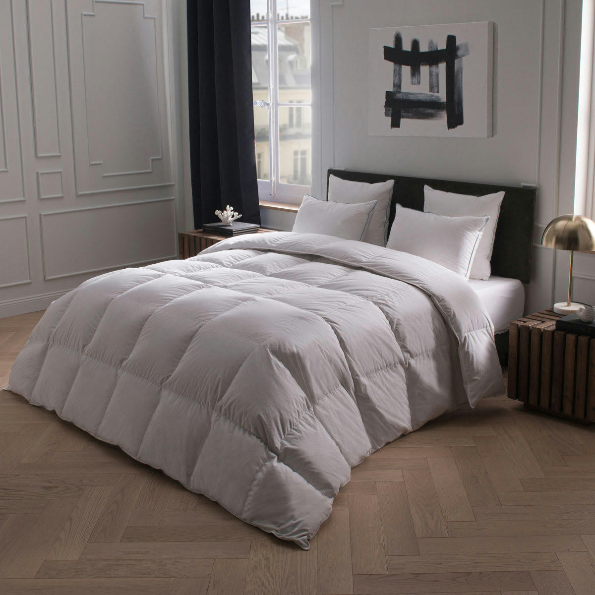 - Couette Starlight - 90% Duvet - Chaude 140x200 cm - Drouault