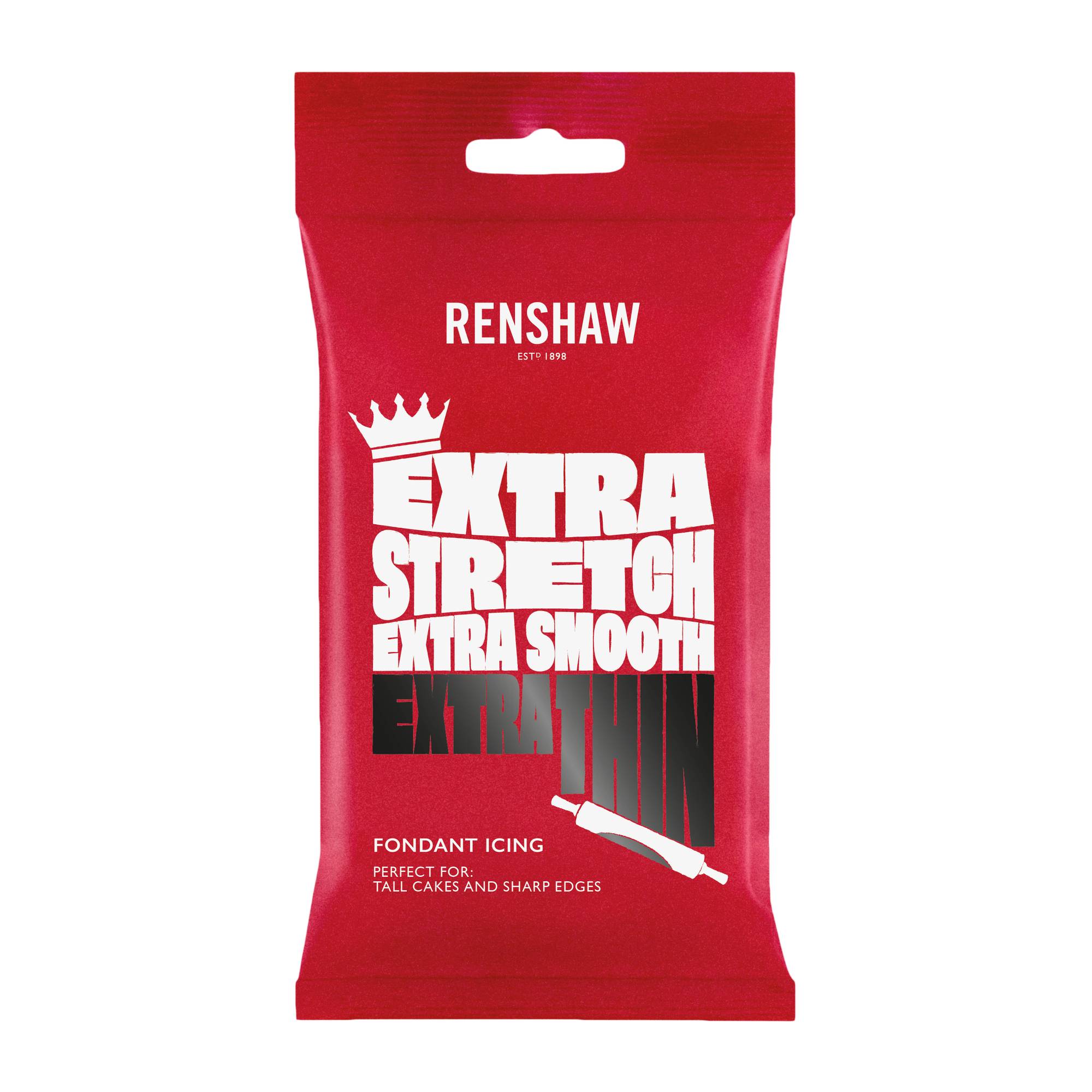 Renshaw Black Extra Ready To Roll Icing 1kg