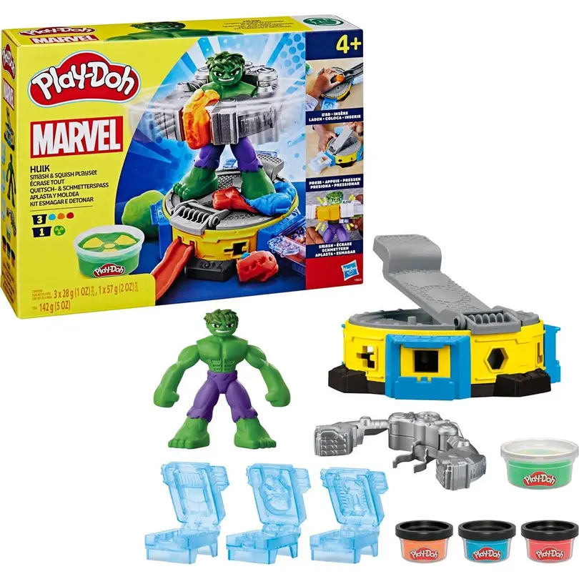 Spielset 6-teilig Marvel Hulk
