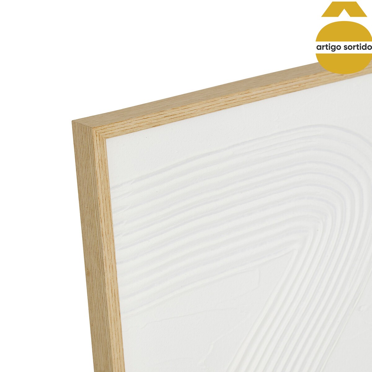 Quadro decorativo 3d HARRY branco 29x39cm