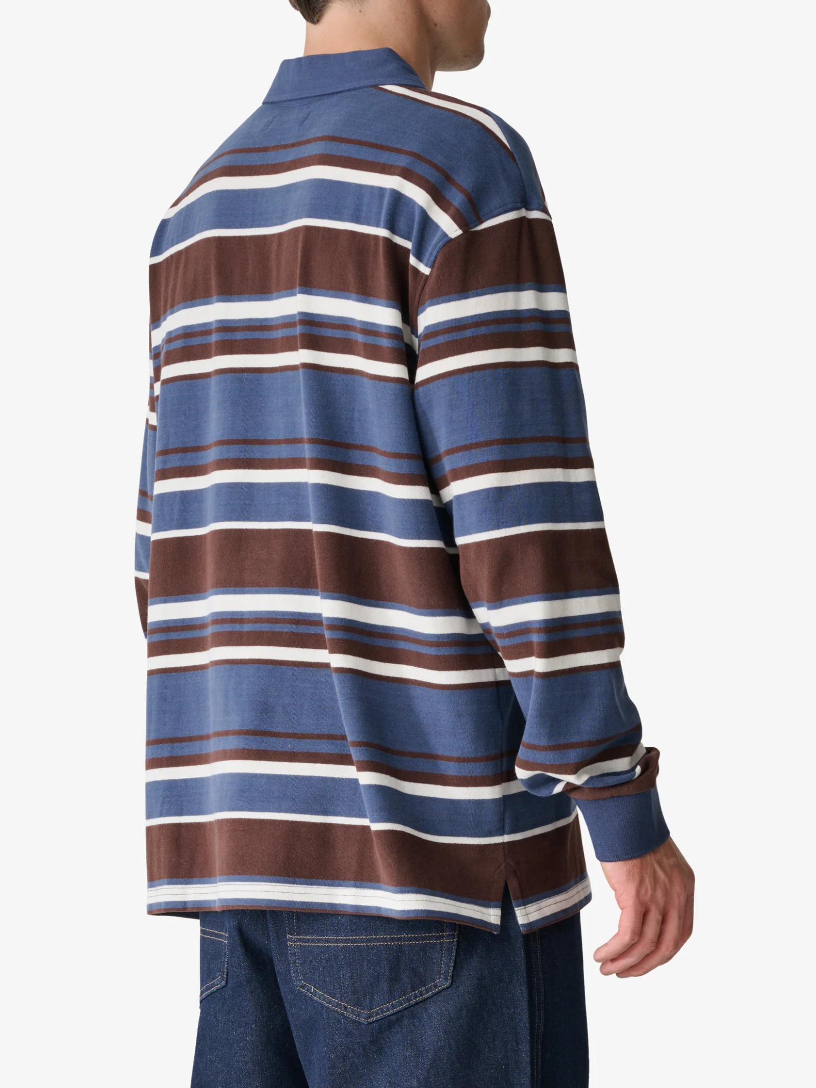 Peach Stripe Rugby