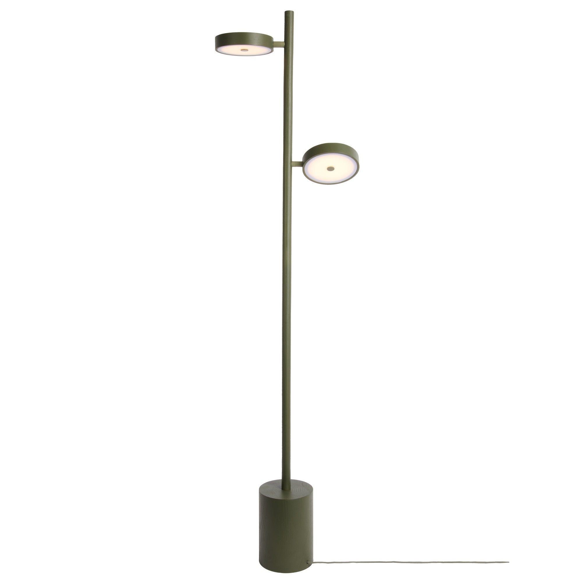 GOOD&MOJO vloerlamp Okinawa - groen - Ø40cm