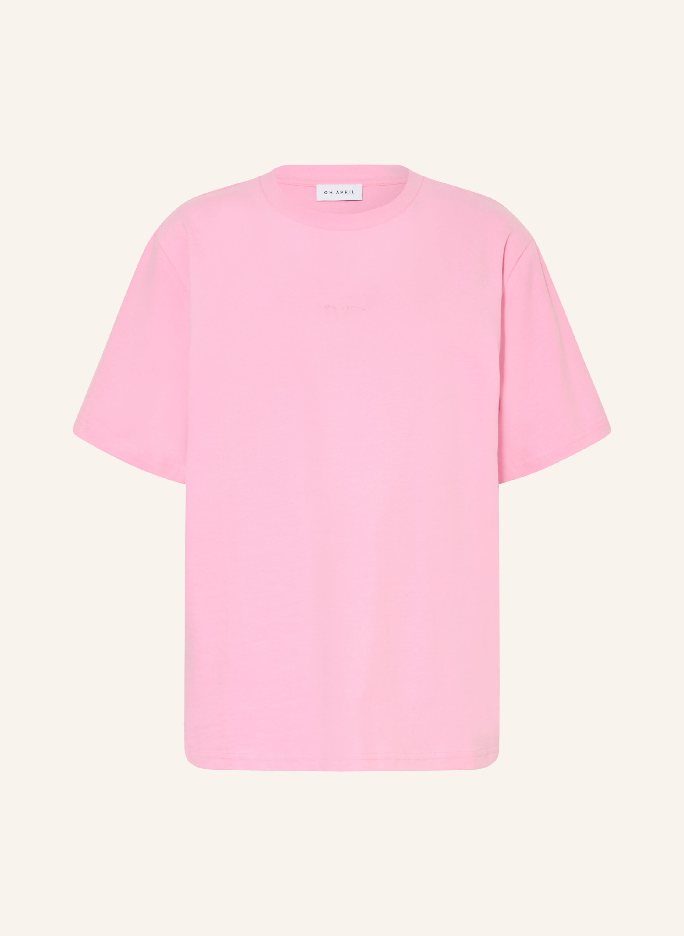 OH APRIL Oversized-Shirt TOAST
