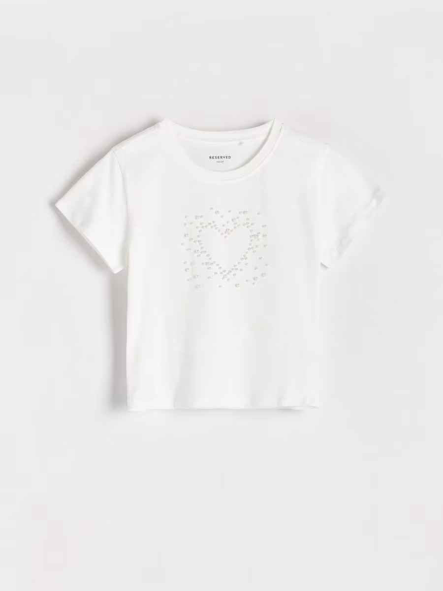 T-Shirt With Appliqu&eacute;