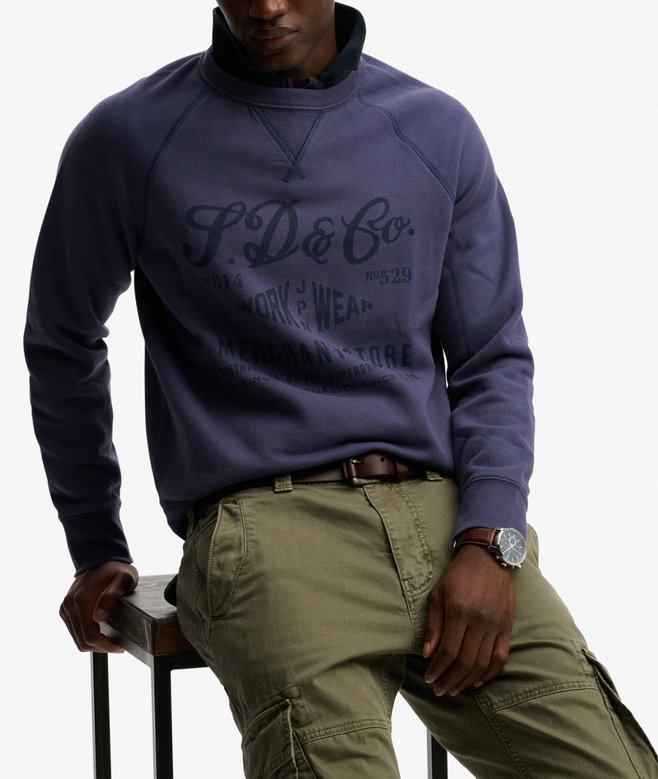 The Merchant Store - Vintage Print Sweatshirt