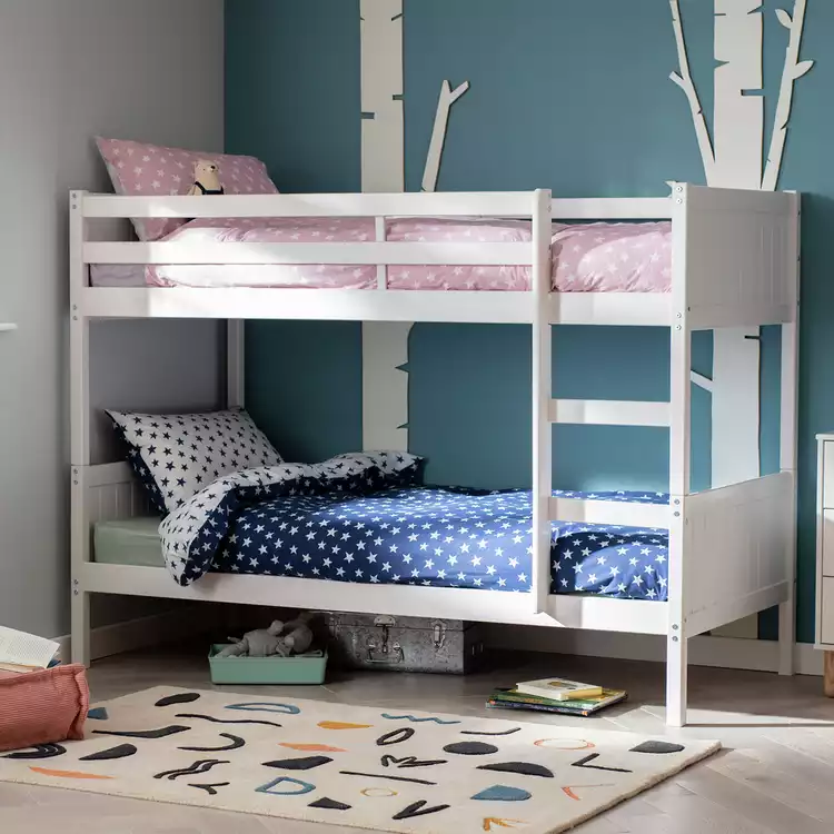 Habitat Detachable Bunk Bed Frame - White