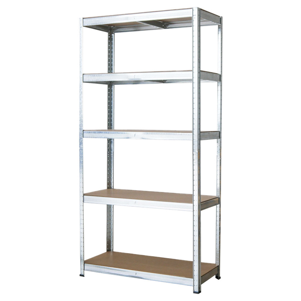 Regał magazynowy 180x90x40 cm metalowy ocynkowany garażowy 875kg