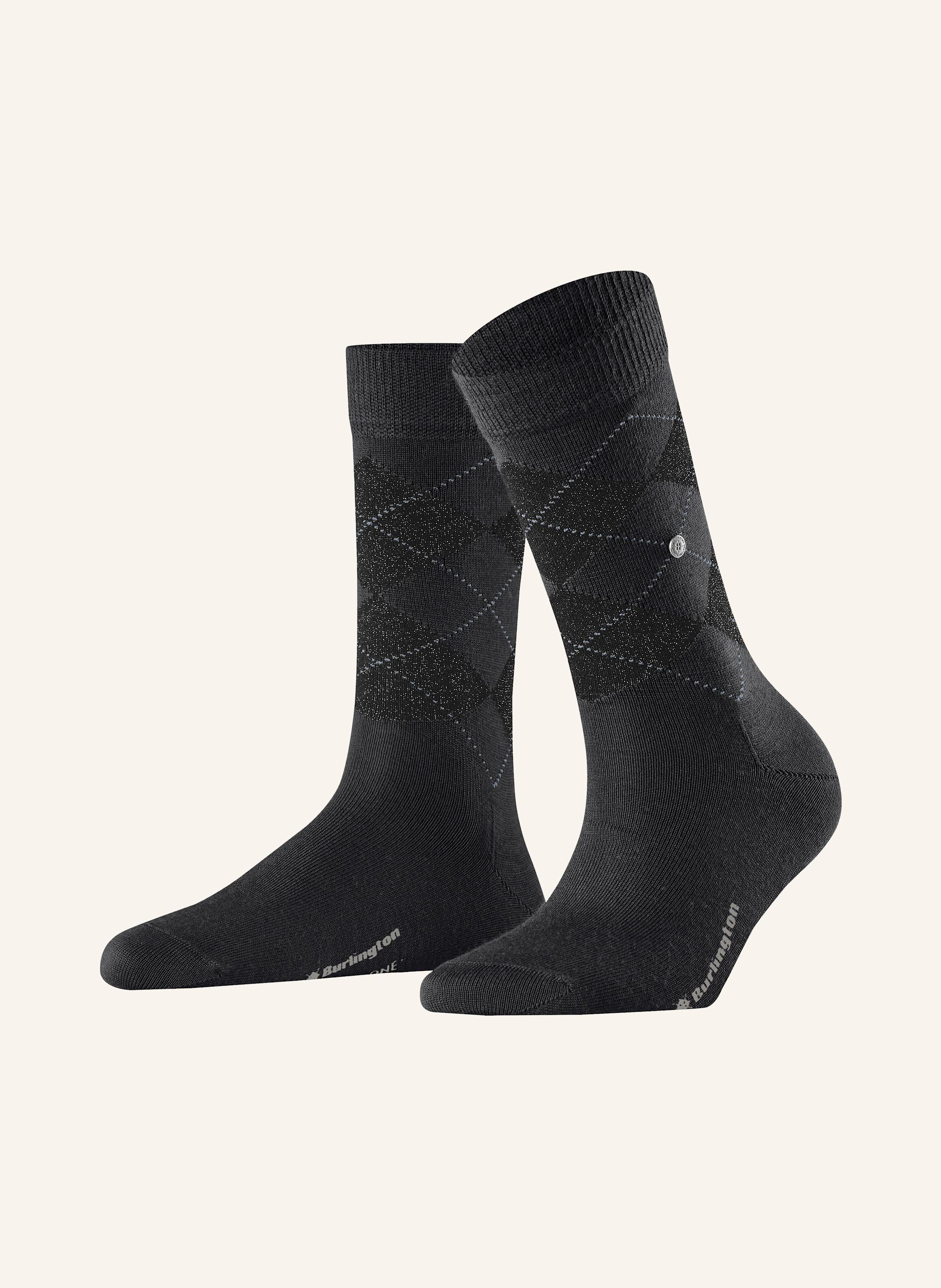 Burlington Socken MARYLEBONE SCHIMMER mit Glitzergarn