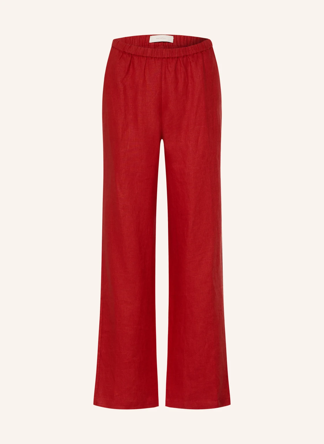 FAITHFULL THE BRAND Marlenehose CAPRIOLLA aus Leinen