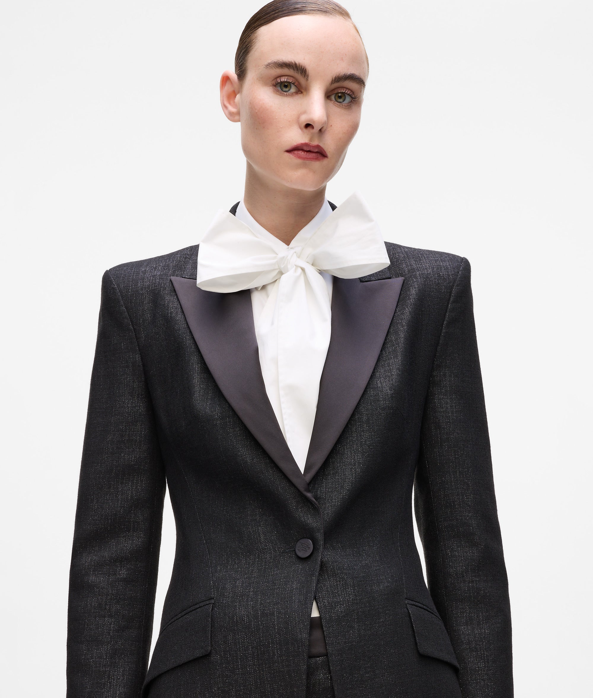 Veste effet métallisé