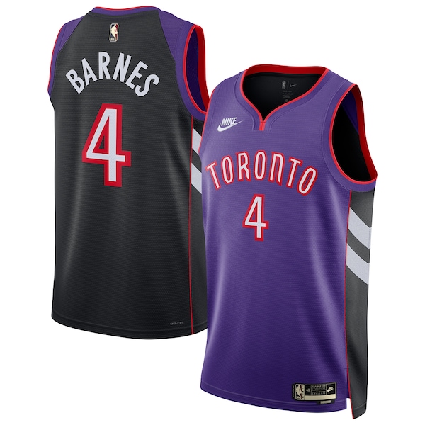 Scottie Barnes Toronto Raptors Nike Unisex 2024/25 Swingman Jersey - Purple - Classic Edition