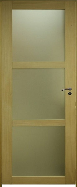 Bloc Porte Ayous Vitrée H204 X L83 Cm Côte Tableau P.gauche Gd Menuiseries