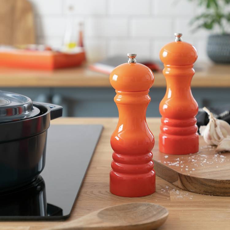 Habitat Salt and Pepper Mill Set - Orange