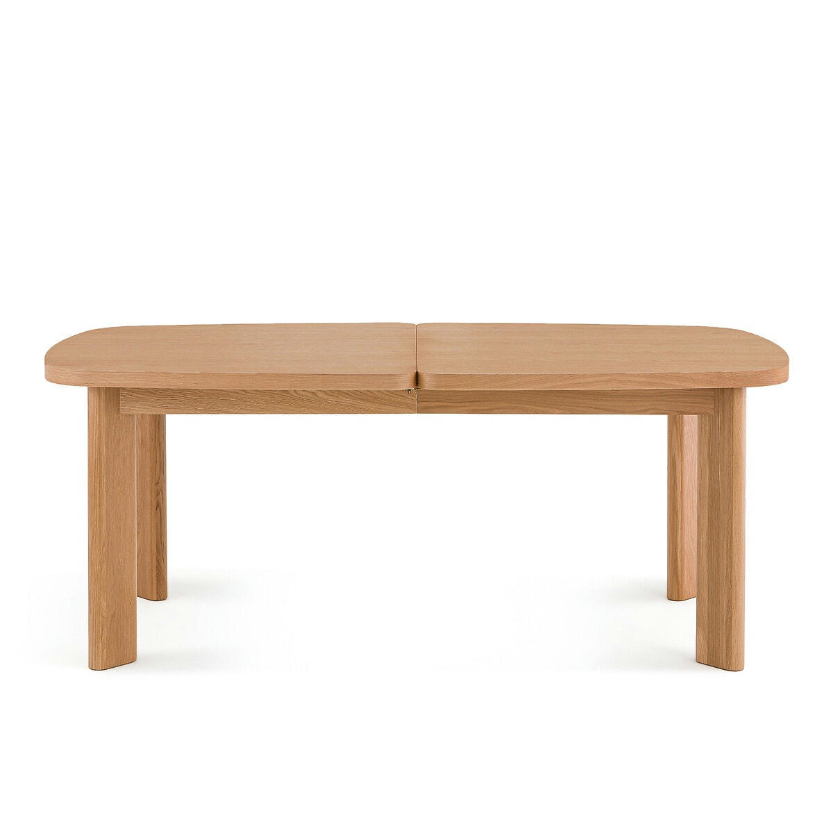 Table à manger 8/10 couverts, plaquée chêne Galito