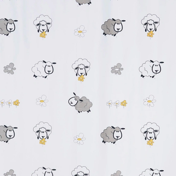 Duschvorhang, »Sheep«, LxB: 180x200 cm, mehrfarbig