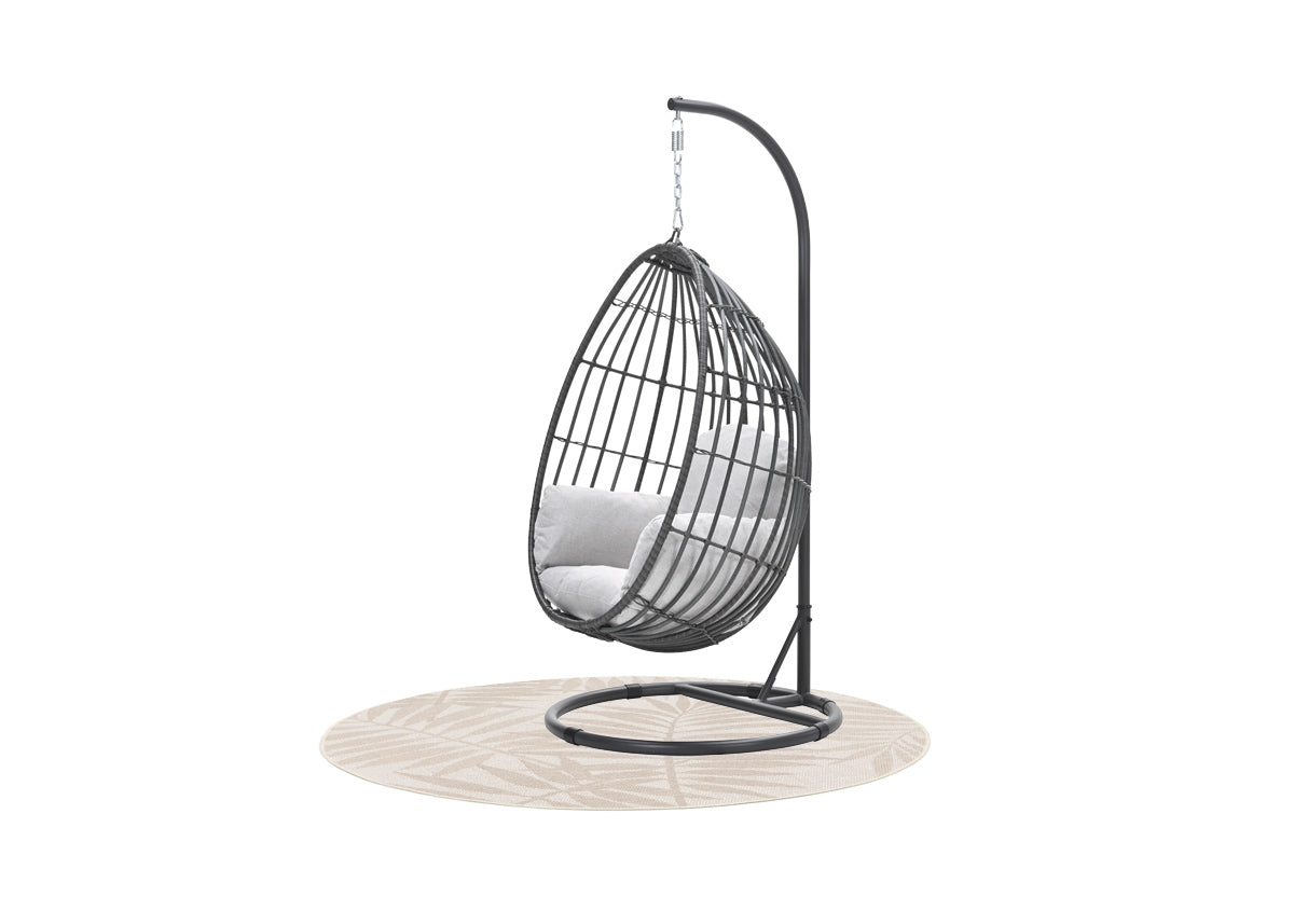Panama hangstoel - voor binnen en buiten - inclusief decoratief karpet