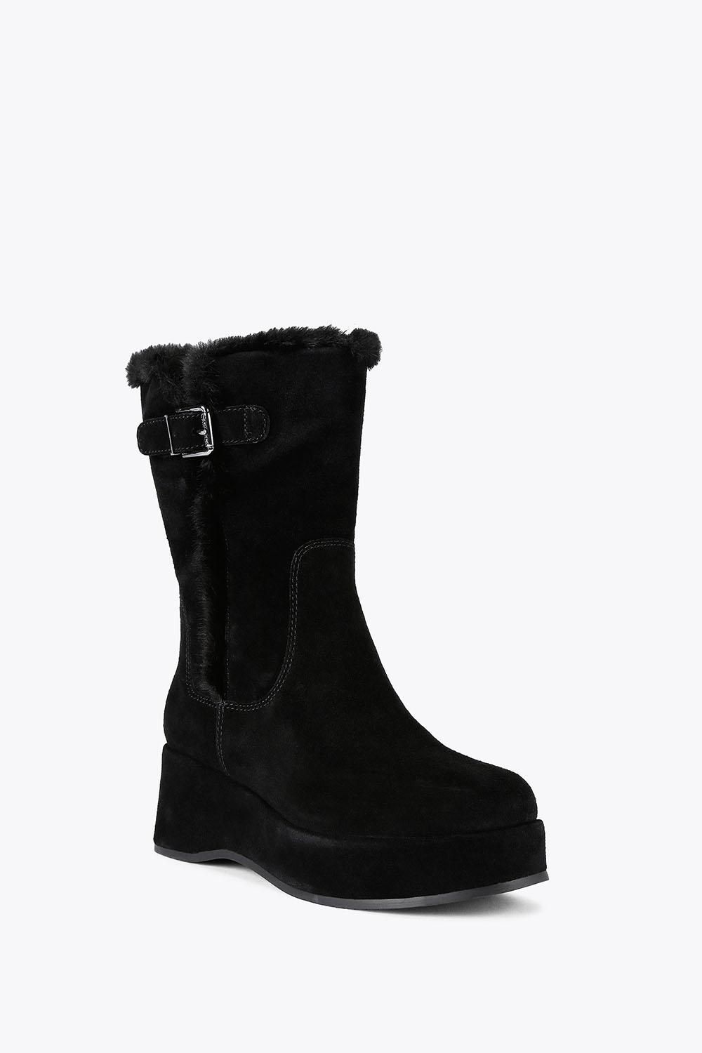 Carvela Apres Buckle' Suede Boots