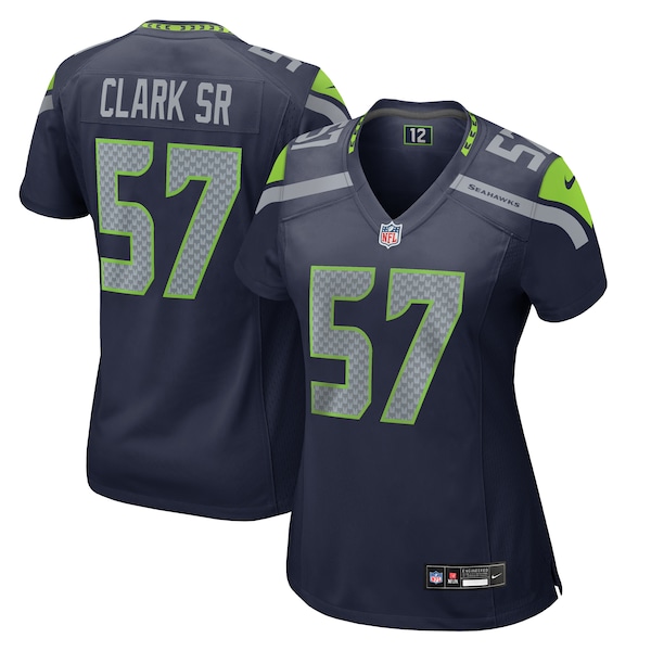 Frank Clark Seattle Seahawks Nike Women's  Game Jersey - College Navy