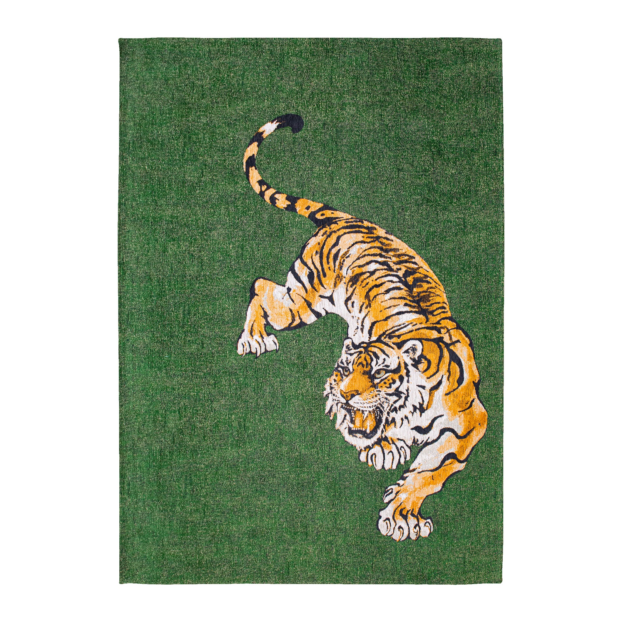 Louis de Poortere Pop Vloerkleed 280 x 390 cm - Green On Fire